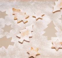 Christmas Tree Shortbread Biscuits